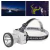 Alomejor Rechargeable Headlamp,Super Bright Adjustable LED Headlight Portable for Camping Fishing Hiking Outdoor Adventures view 2