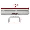 Extreme Max 3006.7078 12" Galvanized Swivel-Top Bunk Bracket with Hardware for 2" x 3" Trailer - 8-Pack view 4