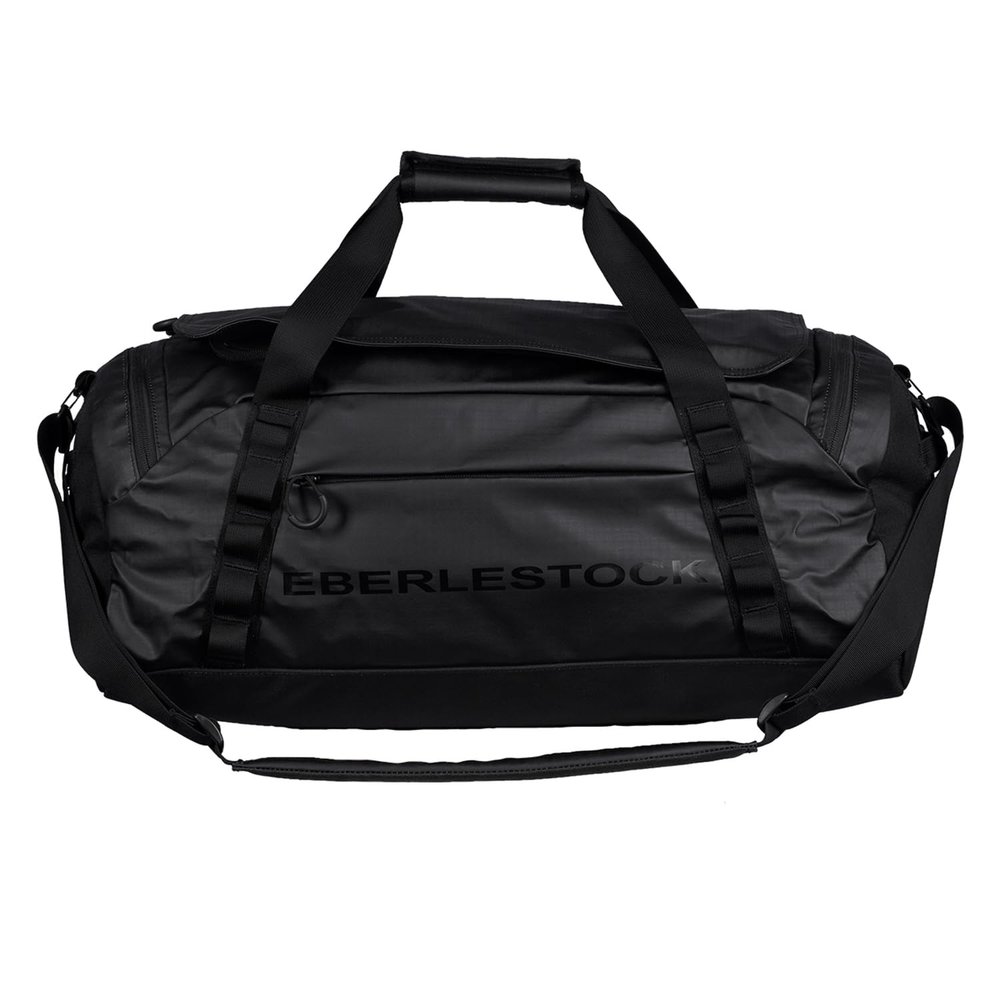 Eberlestock Hyllus Duffel Bag for Men - Durable, Water-Resistant, Small Men's Duffle Bag with Zipper Pockets, Ideal for Travel & Gym, Tactical Gear Bag, Hunting, Fishing, Camping - Black, 45L