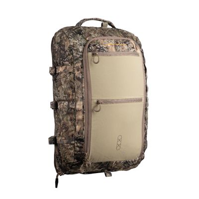 Eberlestock Basin Pack, EMOD System Compatible, Microsuede Storage Pack for Outdoor Adventures, Camo Hunting Backpack, Mainframe Compatible, Duffel Bag, 3,689 C.I. Volume, 24 x 14 x 9.5, Mirage