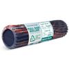 Oceanfoam Tidal Exercise Foam Roller (Red, Dark Navy & Natural Marbled) view 1