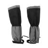 CFTGIW Schen Wandern Oxford Cloth Ghette Impermeabiliking 1 Pair Outdoor Sports Climbing Hiking Legging Gaiters Shoe Boots Cover Black (Black) view 1