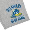 Campus Lab University of Delaware Officially Licensed Apparel - Arched Text Mens Sweat Shorts, Athletic Heather, Large view 2