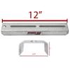 Extreme Max 12" Galvanized Swivel-Top Bunk Brackets with Hardware for 3" x 3" Trailer Crossmembers 4-Pack view 4