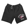 Southern Illinois University Officially Licensed Apparel - Collegiate Arched Text Mens Sweat Shorts, Black, Small view 1