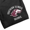 Southern Illinois University Officially Licensed Apparel - Collegiate Arched Text Mens Sweat Shorts, Black, Small view 2