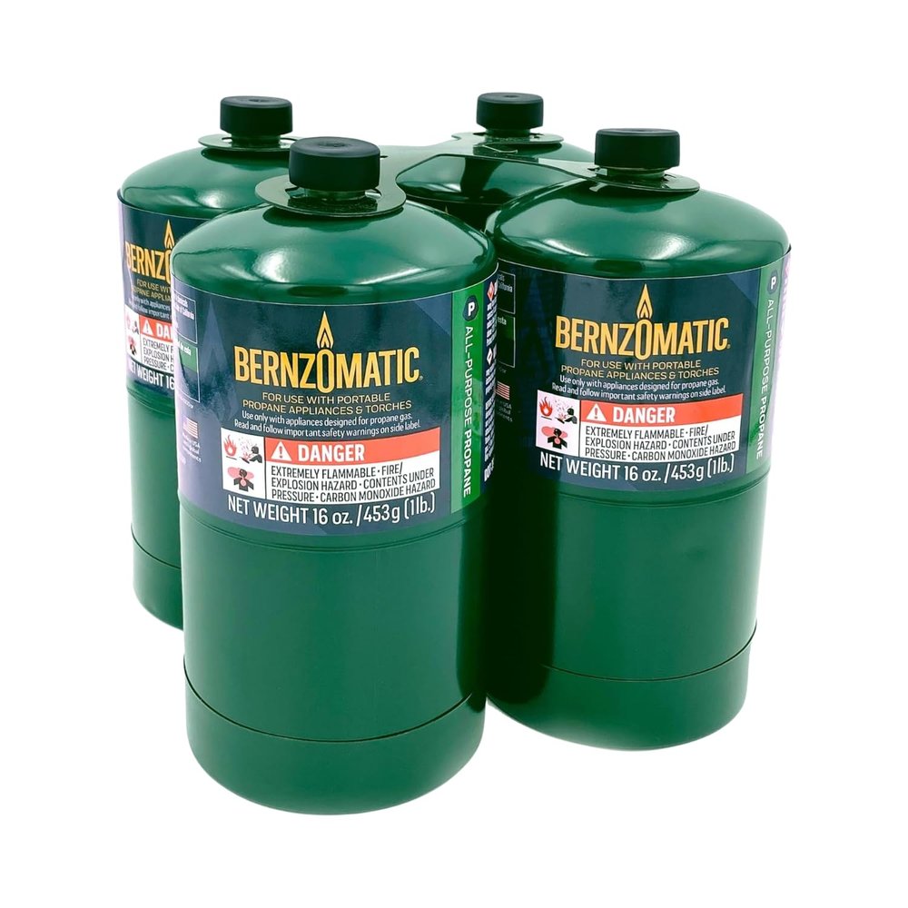 Bernzomatic 16 oz. Camping Propane Gas Cylinders (Pack of 6)