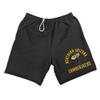 Northern Arizona University Officially Licensed Apparel - Collegiate Arched Text Mens Sweat Shorts, Black, Medium view 1