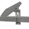 Extreme Max 3006.7018 8" Galvanized Swivel-Top Bunk Bracket with Hardware for 2" x 3" Trailer - 8-Pack view 4