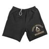 Purdue University Officially Licensed Apparel - Collegiate Arched Text Mens Sweat Shorts, Black, 2X-Large view 1