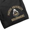 Purdue University Officially Licensed Apparel - Collegiate Arched Text Mens Sweat Shorts, Black, 2X-Large view 2