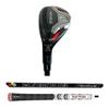 Left Handed TaylorMade Stealth Plus #3-19.5 Hybrid, HZRDUS Smoke RDX 6.0 80g, Black view 1