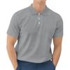 Ymosrh Polo Slim Fit T Shirts for Men, Short Sleeve Solid Color Golf Shirt Fashion Casual Work Collar T-Shirt Shirt (XXL, Light Gray) view 1