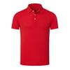 Ymosrh Men's Polo Shirts Short Sleeve, Solid Color Golf Shirt Fashion Casual Work Collar T-Shirt Mens Fitted Shirts (M, Red) view 2