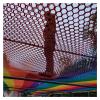 JIwqDY Climbing Net for Outdoor Rope Netting 4.5cm/5mm Trampoline Net, Safety Netting for Railings Outdoor Balcony Safety Net, Double Layer Fall Protection Net(Size:4x7m/13.1x23ft) view 1