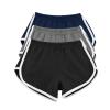 Ruziyoog Women's Cotton Shorts Gym Shorts Yoga Shorts Summer Running Active Shorts Dance Elastic Shorts, Pack of 3 view 2