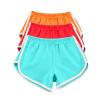Ruziyoog Women's Cotton Shorts Gym Shorts Yoga Shorts Summer Running Active Shorts Dance Elastic Shorts, Pack of 3 view 2
