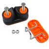 RANDDER Cam Cleats with Wire Flaired Leading Ring, Nylon Cammatic Cleats for Rope 3mm-15mm, Marine Boat Kayak Equipment Fast Entry (Orange, One Size(Pack of 1)) view 4