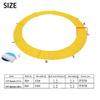 SUOGROLI Trampoline Surround Cover Foldable Replacement Trampoline Pad 15FT,16FT Round Trampoline Accessories,16FT,Yellow view 4