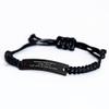 Backpacking Is Not A Hobby It's A Post-apocalyptic Life Skill Rope Adjustable Black Stainless Steel Interlaced Rope Necklace Gifts for Outdoor Enthusiasts on Father's Day view 2