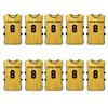 Helewala Customizable Soccer Training Vest - Soccer Bibs Sports Pinnies Soft, Breathable -10 Pcs Pack (US, Alpha, One Size, Regular, Regular, Golden) view 1
