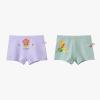 4Pack Girls' Cotton Boyshort Underwear Girls Underwear Soft Toddler Shorts Kids Boxer Briefs anties (A, 2-3 Years) view 2