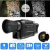 Night Vision Goggles,4K 984ft 7 Level Digital Night Vision Monocular for Dark,Rechargeable Travel Infrared Monoculars with 2000 Mah,Save 36MP Photos,Videos,Monocular for Camping,Travel view 3