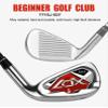 #7 Golf Swing with Steel/Carbon Golf Club Iron - Perfect for Men and Women Beginners Golf Sports (with Carbon Shaft,Red) view 4