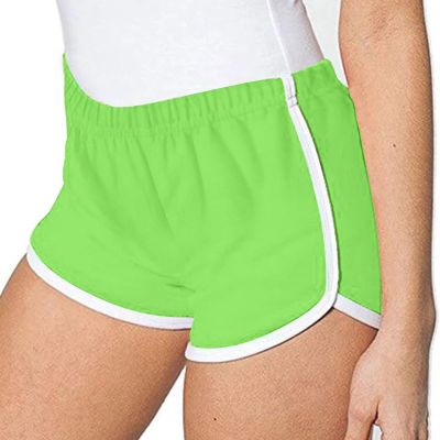Ruziyoog Women's Cotton Shorts Gym Shorts Yoga Shorts Summer Running Active Shorts Dance Elastic Shorts, Pack of 3