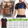 Vuirrm Sauna Vest for Men, Sauna Shirt for Men, Men's Heat Trapping Workout Slimming Body Shaper Short Sleeve Sweat Tank Top, 4XL/5XL,Black view 2