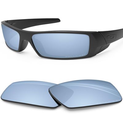 BLAZERBUCK Anti-salt Polarized Replacement Lenses for Oakley Gascan OO9014 - Deep Water Blue