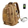 aiGear Tactical Backpack for Men, 35L Military Backpack, 3-Day Bug Out Bag for Camping Hiking Hunting with Molle System Army Daypack (35L Khaki) view 4