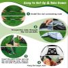 MUVPOH Golf Net: 10x7ft Golf Practice Net for Backyard Chipping Driving with Dual-Turf Golf Hitting Mat, All-in-1 Outdoor Indoor Golf Hitting Net with Multiple Targets, Golf Aid for Men/Golf Lovers view 3