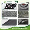 MUVPOH Golf Net: 10x7ft Golf Practice Net for Backyard Chipping Driving with Dual-Turf Golf Hitting Mat, All-in-1 Outdoor Indoor Golf Hitting Net with Multiple Targets, Golf Aid for Men/Golf Lovers view 4