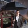 XQZMZSCP Golf Umbrella, 30-inch Breathable Double-Layer Automatic Umbrella, Automatically Opening (Burgundy) view 2
