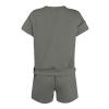 2 Piece Outfits for Women Lightweight Matching Lounge Sets Shorts Pajama Set for Women Soft Casual Lounge Sets Short Sleeve 2 Piece Outfits with Pockets Matching Shorts Vacation Beach Sets view 3