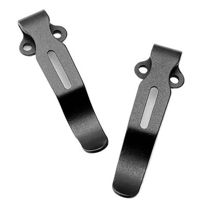 Echeson 2PCS Deep Carry Pocket Clip Fits for Bugout 535, Custom CNC Titanium Back Clip DIY Replacement