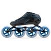 Capetos X1 Professional Carbon Fiber Speed Skating Boots (Black Blue, 7) view 1