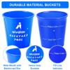 Aivalas Yard Pong Outdoor Games, Giant Yard Games Set with 12 Buckets and Balls for Adults and Family, Toss Game Throwing Games for Beach, Camping, Lawn and Backyard view 2