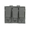 Triple Pocket Pistol Magazine Carrier Pouch - Gray Color - Fits Beretta M9 92 96 PX9 SIG P226 P229 M17 M18 Glock 17 19 22 23 Hk USP VP9 Ruger SR9 SR40 American Mags view 1