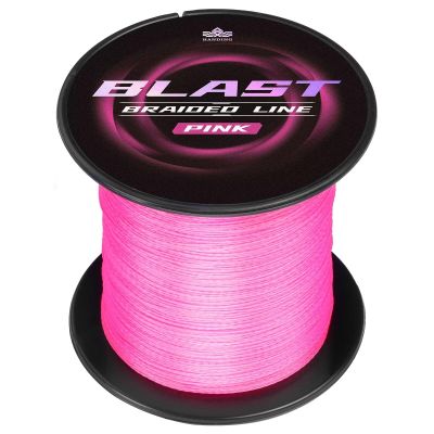 HANDING Blast Braided Fishing Line - BFS, Water and Abrasion Resistant, No Stretch, Colored for Extra Visibility (Pre-Wet Before Knot Tightening)