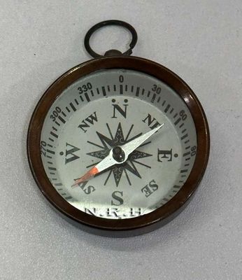 Brass Antique Compass Hiking Compass for Orienteering Camping | Gifts for Backpacking Hunting Navigation | Military Lightweight for Map Reading