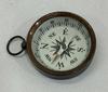 Brass Antique Compass Hiking Compass for Orienteering Camping | Gifts for Backpacking Hunting Navigation | Military Lightweight for Map Reading view 2