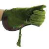 MEDENTRA Falconry Gloves Nubuck Leather Eagle Hunting Birds Hawk Green 14" Long Cuff view 3