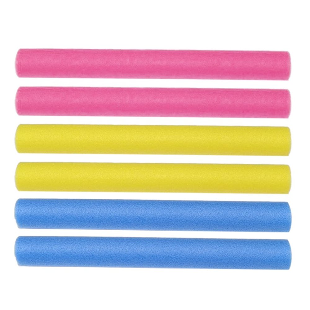 NIHUIFA 6Pcs 40cm Trampoline Pole Cover Padding Foam Tubing Foamed Sponge Casing Trampoline Pole Foam Sleeves 5ft