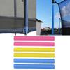 NIHUIFA 6Pcs 40cm Trampoline Pole Cover Padding Foam Tubing Foamed Sponge Casing Trampoline Pole Foam Sleeves 5ft view 2