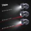 NEXTORCH WL22R Pistol Light with Red Beam, 650 Lumen Rechargeable Tactical Weapon Light with Dual Side Switches & New Rail System for Compact and Full Size Pistol Accessories view 2
