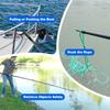 DOBEN Carbon Fiber Telescoping Boat Hook, Boat Hooks for Docking with Telescoping Extension Pole, Lightweight and Sturdy Push Pole with 3/4" Thread Boating Accessories 3.5-12FT view 3