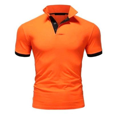 Ymosrh Athletic Polo Shirts for Men, Summer Golf Polos Short Sleeve Tennis Shirts Casual T-Shirts Shirts Mens Apparel Casual (S, Yellow)