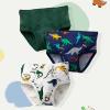 3 Pack Cotton Little Boys Underwear Toddler Baby Boys Cute Cartoon Truck Soft Boys Briefs Toddler (C, 5-6 Years) view 3